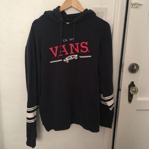 Vans | blue pullover hoodie